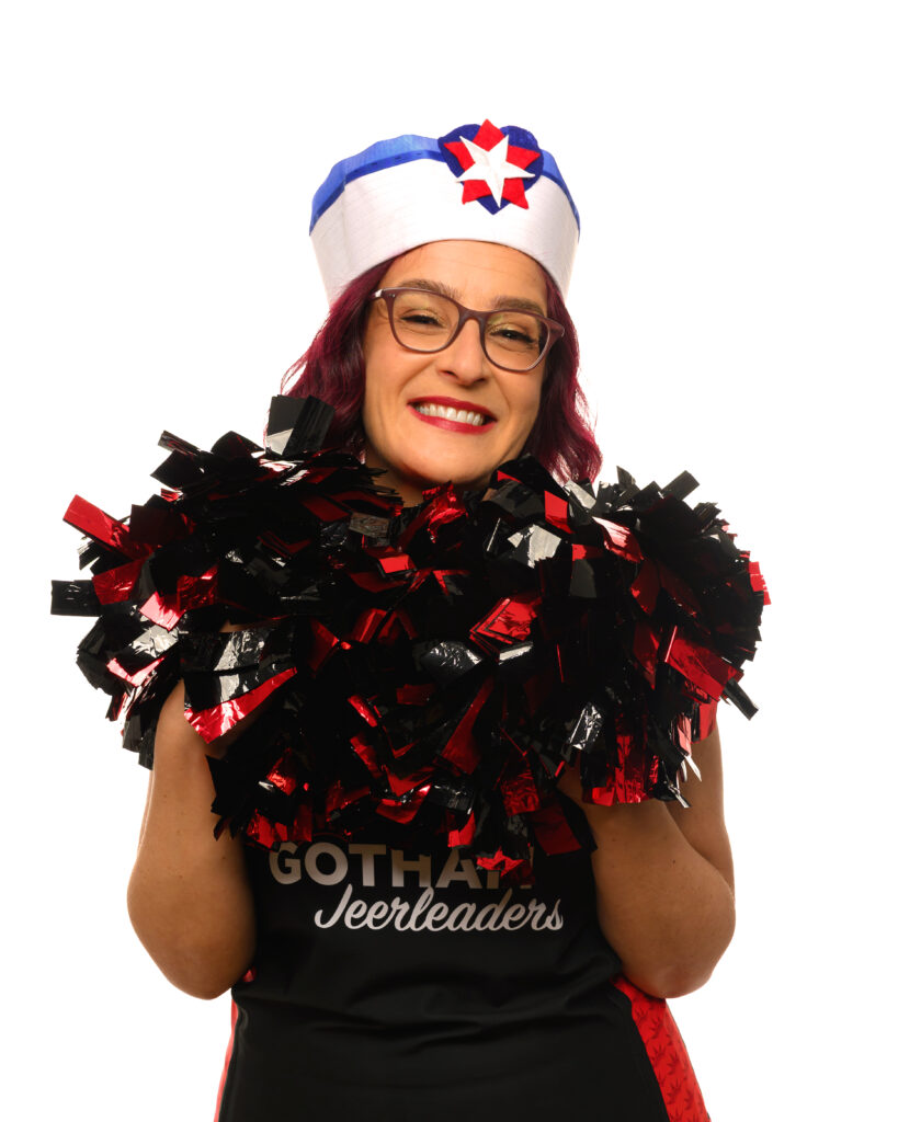 Gotham Jeerleaders - Jeerleaders for Gotham Roller Derby - Fatal Dreidel