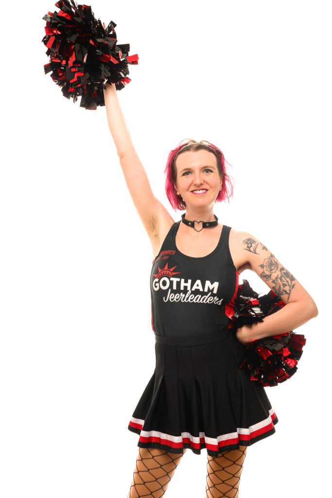 Gotham Jeerleaders - Jeerleaders for Gotham Roller Derby - Helleanor Shellshock
