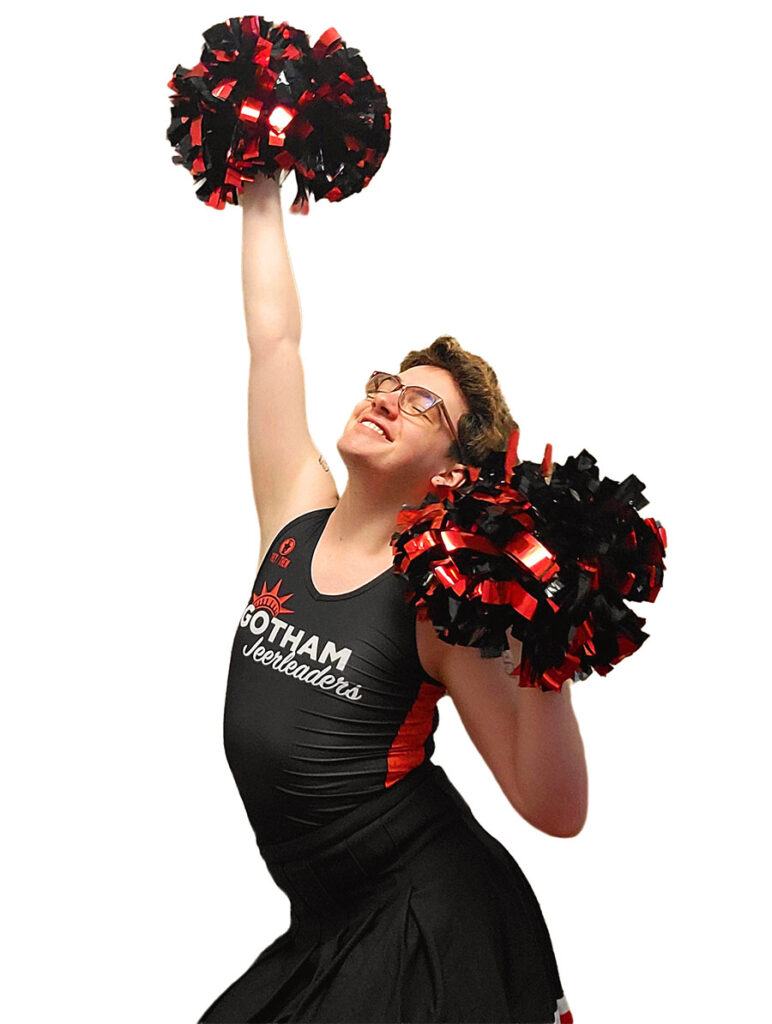 Gotham Jeerleaders - Jeerleaders for Gotham Roller Derby - Twinkerbell